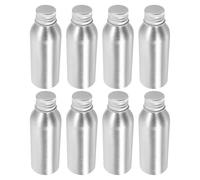 VANZACK Botella de Aluminio Ligera y Portátil para Aceite Esencial 8 Piezas de 100ml con Acabado Anodizado y Mezcla de Fragancias Adecuado para Viaje