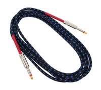 VANZACK Cable para Guitarra Eléctrica Profesional Trenzado con Reducción de Ruido Conexión para Pedales y Amplificadores Resistente para Teclado y Micrófono