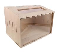 VANZACK Caja Calentadora para Pollitos y Codornices Pequeña 40X30X30 CM Criadora Electrónica para Incubar Huevos de Aves Control de Temperatura y Aislamiento para Cría Segura Interiores