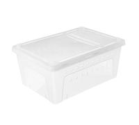 VANZACK Caja De Alimentación para Reptiles De Plástico Transparente Estuche para Arañas Escorpiones Geckos Serpientes y Tortugas