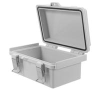 VANZACK Caja de Distribución Caja Eléctrica Exterior de Hierro y Abs Gran Capacidad Protección de Seguridad de Conexiones de Monitoreo y Control Eléctrico