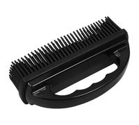 VANZACK Cepillo de Silicona Negro para Eliminar Pelo de Mascotas Quitapelos Reutilizable para Alfombras Sofás y Coches Herramienta de Limpieza Doméstica y Automotriz Eficaz