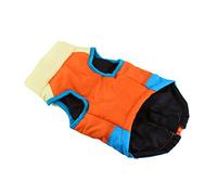 VANZACK Chaleco Impermeable para Mascotas frío Chaqueta para Perros Color Amarillo Ropa de Cachorro Caliente Abrigo de Perro Reversible Mantener Caliente criar Abrigo cálido para Mascotas