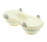 VANZACK Cocedor de Huevos para Microondas Tapa Molde de Plástico PP Reutilizable Color Beige Utensilio para Cocinar Huevos al Vapor Apto para Horno Fácil Limpieza Reutilizable