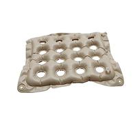 VANZACK Cojín De Asiento Inflable Cuadrado Para Descompresión Antideslizante y Resistente La Humedad Acolchado Ergonómico Para Sillas De Oficina Cocina y Hogar Color Beige