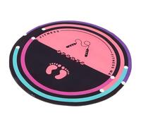 VANZACK colchoneta para Saltar Ejercicio SOGA Estera Saltando Adulto Esterilla Fitness Almohadilla Deportiva insonorizada colchoneta de Yoga colchoneta de Fitness Polar técnico Púrpura