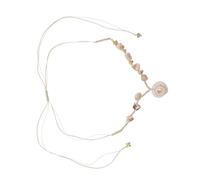 VANZACK Collar Playa Hawaiano con Colgante de Artificial Diseño Bohemio para Fiestas Tropicales y Vacaciones de Verano