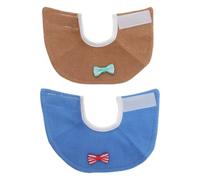 VANZACK Collares Protectores para Aves 2 Piezas Collar Isabelino para Loros y Cacatúas Anillo de Protección para Evitar Mordeduras en Mascotas