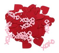 VANZACK Confeti De Amor Biodegradable Para San Valentín Confeti De Papel Para Decoración De Bodas Fiestas y Compromisos Corazones Para Mesas