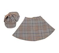 VANZACK Conjunto de Detective para Mascota Capa y Sombrero de Disfraz de Poliéster Talla M para Gatos Pequeños Adecuado para Juegos de rol y Fiestas Temáticas