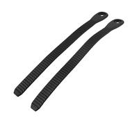 VANZACK Correas de Repuesto para Patines de Hielo y Ruedas Negras, Hechas de PVC Resistentes, Fáciles de Instalar Tornillos Incluidos, Paquete de 2 Piezas para Ajuste Seguro