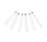 VANZACK Correas para Cables de Color 6 Unidades, Bridas Reutilizables para Gestión de Cables, Organizador Compacto para Auriculares y Línea de Datos, Accesorios para Almacenamiento