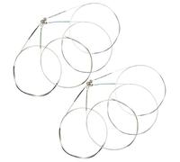 VANZACK Cuerdas para Violín 8 Piezas Acero Resistentes Kit de Accesorios Aplicables para Violines Uso Profesional y Reemplazo Fácil para Instrumentos Musicales
