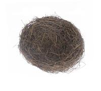 VANZACK Cueva de la casa del hámster Nido de ramitas pájaros Falsos decoración Nido de ratán Nido de pájaro ramita de Ave Decorar sucursal el Nido del pájaro Bambú
