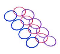VANZACK de Anillos Acrílicos Ideales para Manualidades para Carillón de Viento DIY Varios Estilos y Creativos 12 Piezas Resistentes y Decoración al Aire Libre