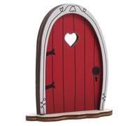 VANZACK Decoración De Puerta De Hadas Casa De Muñecas Ventanas Kit De Puerta De Hadas Puerta De Hadas En Miniatura Puerta De De Hadas Puerta De Hadas para Pared Decoración De