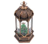 VANZACK Decoración Luminosa de Farol de Viento Hogar Adorno de Mesa Navideño Decoración Luminosa LED para Festivales Adorno Decorativo Hogar Estilo Aleatorio