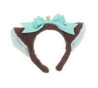 VANZACK Diadema con de Gato Lazo de Felpa Accesorio para Fiesta Cosplay Material Decoración de Campana Diseño Kawaii