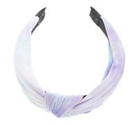 VANZACK Diadema De Spa, Diadema Para Lavarse La Cara, Anudada Azul Con Tinte Anudado, Para Mujer, Antideslizante Para El Pelo, De Vacaciones Para Niñas,