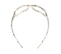 VANZACK Diadema para Mujer de Plástico Blanco Forma de Gafas de Sol, Accesorio Cómodo y Antideslizante Adecuado para Fiestas Playa y Uso Multifuncional