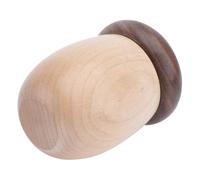 VANZACK Dispensador de Palillos de Dientes de Negra de Nogal Contenedor de Almacenamiento Práctico y Decorativo para Cocina y Dormitorio con Anillo de Goma Médica para Cierre Seguro