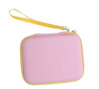 VANZACK Estuche Porta Púas de Guitarra de PU Color Rosa Sakura Bolsa Organizadora Portátil para Almacenamiento de Púas Contenedor Compacto y Ligero para Accesorios de Guitarra