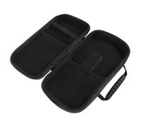 VANZACK Estuche Rígido Cremallera para Micrófono Inalámbrico de Eva y Protección Anticaídas Bolsa de Transporte para Dos Micrófonos, Resistente a Golpes Portátil para Uso en Exteriores