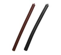 VANZACK Funda Protectora para Cuerdas de Erhu 2 Unidades Silicona Resistente Polvo Accesorios para Instrumentos Folclóricos Uso en Práctica y Presentación (gris Oscuro y Rojo Marrón)