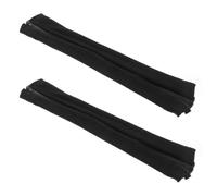 VANZACK Funda Silla Fácil de Desmontar Negro de para Sillas y Cómoda Textura en Poliéster Reposabrazos de Oficina