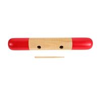 VANZACK Güiro De Rana De Madera Colorida Para Niños, Instrumento De Percusión Manual Educativo Portátil, Diseño Vistoso y Tradicional, Adecuado Para Clases De Música y Desarrollo Del Ritmo