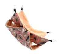 VANZACK Hamaca De Chinchilla Cómoda Hamaca para Hámster Conejillo De Indias Cama Colgante, Preciosa Cama para Hámster