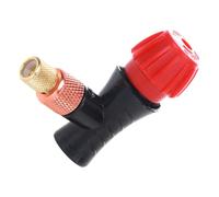 VANZACK Inflador de Neumáticos 16g Rosca 3/8-24 para Bicicleta Cabezal Válvula Doble Uso para Válvulas Americana y Francesa Bomba de Co2 para Ciclismo de Montaña y Carretera