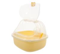 VANZACK Jaula De Transporte para Hámster Caja Exterior Transparente para y Excursiones Pequeñas Compatible Hámsters y Jerbos