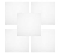 VANZACK Juego de 5 Tapetes de Silicona Reutilizables 40X40 CM para Secadora de Alimentos Almohadillas Cuadradas Antiadherentes Resistentes a Altas Temperaturas Ideales para Deshidratar