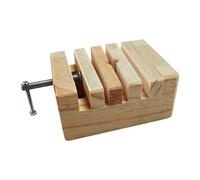 VANZACK Juego de Herramientas para Tallar Madera y Sellar Bricolaje Base de Pino Khaki, Herramienta Fácil de Controlar para Carpinteros en Talleres de Escultura