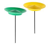 VANZACK Juego de Platos Giratorios con Palos de Malabarismo para Niños Principiantes, Pequeño Tamaño, Materiales Duraderos, Juego de Habilidad para Fiestas y Actuaciones de Circo, Set