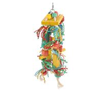 VANZACK Juguete Colgante para Aves De Jaula Accesorio De Resistente para Periquitos y Cacatúas para Jugar y Masticar Diseño Que Atrae La Atención Pájaros