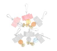 VANZACK Juguetes para Loros y Pájaros Campanas para Masticar, Piedra De Moler para Pájaros, Bloque Mineral De Calcio, Tamaño Pequeño, Uso Jaulas, para Loros y Mascotas Pequeñas