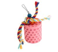 VANZACK Juguetes para Moler Pájaros Piedra para Moler Picos De Bloque Mineral para Periquitos Juguete De Dentición para con Cascabel para Picos De Pájaros Jaulas De Aves