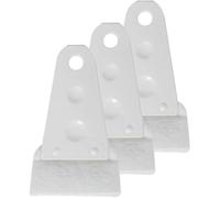 VANZACK Kit de 3 Piezas de Cepillos de Limpieza Multifuncionales para Teclado y Ventilador, Portátiles, sin Residuos, Material PP y Tela No Tejida para Áreas Difíciles de Alcanzar