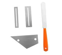 VANZACK Kit de Herramientas para Guitarra Limas de Aguja Inoxidable Niveladora Triangular y Accesorios para Lijar y Afilar Trastes Compatible con Guitarras Bajos y Ukeleles