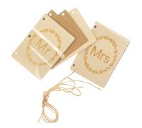 VANZACK Libros de Votos Matrimoniales de Madera Artesanal Cuadernos Kraft Beige 4 Piezas 2 Juegos Accesorios para Bodas y Decoración Rústica Obsequio Boda Novios Manual de Votos