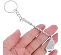 VANZACK Llaveros de Golf Metálicos Aleación Pack de 6 Mini Llaveros Deportivos Diseño Realista Tamaño Compacto y Accesorios para Bolsos y Recuerdos de Fiesta para Golfistas