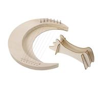 VANZACK Lyra Arpa de Madera de Cuerdas para Principiantes Instrumento Musical Portátil con Diseño Ergonómico y Cuerdas para Adultos Incluye Base