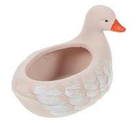 VANZACK Macetas de Cerámica Forma de Animales Contenedor para Suculentas Maceta para Jardinería para Decorar Escritorio Balcón o Sala de Estar