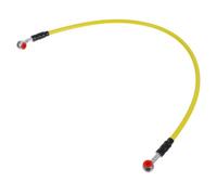 VANZACK Manguera de Freno Línea de Aceite de Freno para Moto y Motocicleta Amarillo Acero y Goma de Disco y Bomba de Modificación de Motocicleta