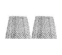 VANZACK Manta de Control de Erosión 30x30 Cm, 2 Unidades, Malla Biodegradable para Jardinería y Restauración de Terrenos, Cubierta Vegetal para Césped y Protección de Pendientes