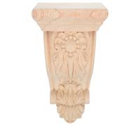 VANZACK Ménsula de Madera Europea Tallada, Capital Clásico Khaki para