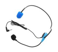 VANZACK Micrófono de Diadema Omnidireccional para Entrevistas Enseñar y Hacer Podcasts Cómodo de Usar Micrófono de Voz Cantar y Hablar