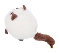 VANZACK Muñeco de Peluche Gato Pequeño Cuerda Ajustable y Que Se Mueve, Juguete para Cumpleaños y Obsequio Decorativo, Suave y Flexible para Adolescentes